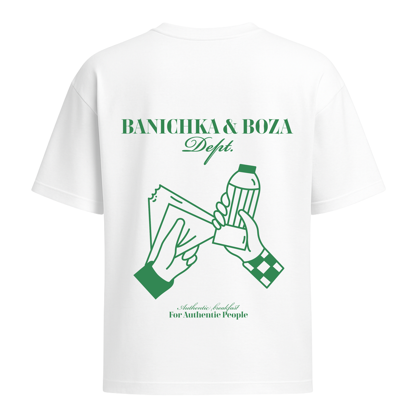 Овърсайз Tениска Banichka & Boza