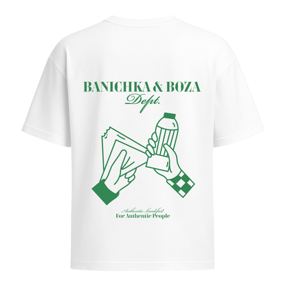 Овърсайз Tениска Banichka & Boza