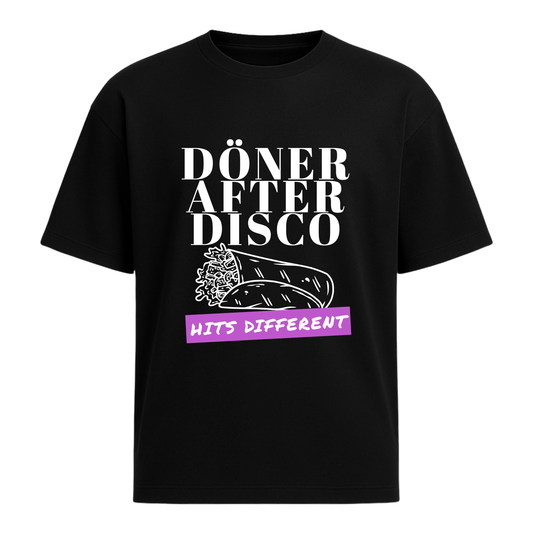 Овърсайз Tениска Döner After Disco