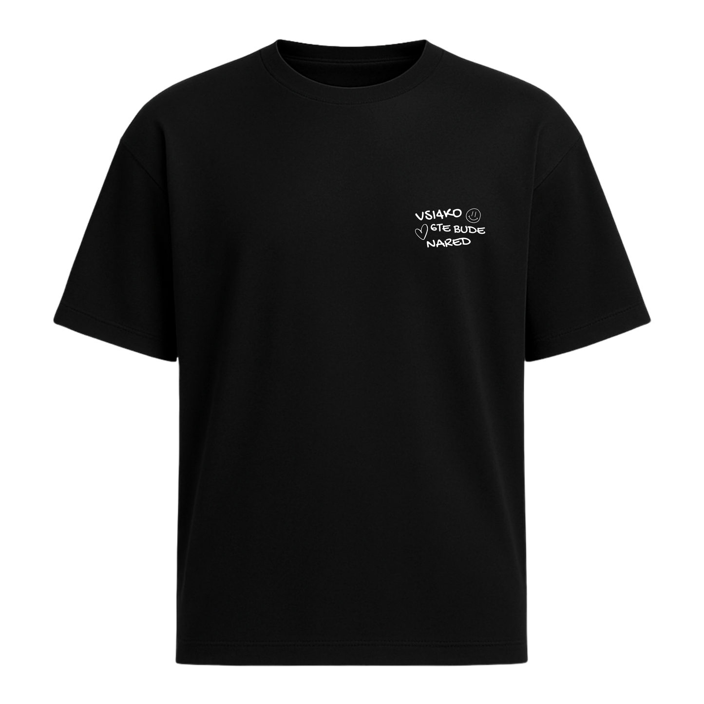 Овърсайз Tениска Vsi4ko 6te Bude Nared