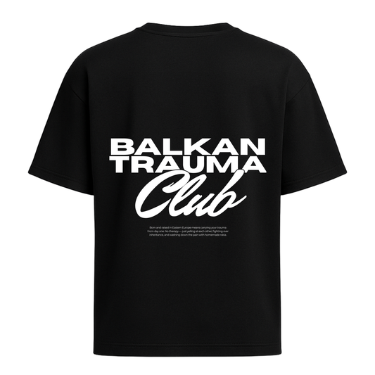 Овърсайз Tениска Balkan Trauma Club