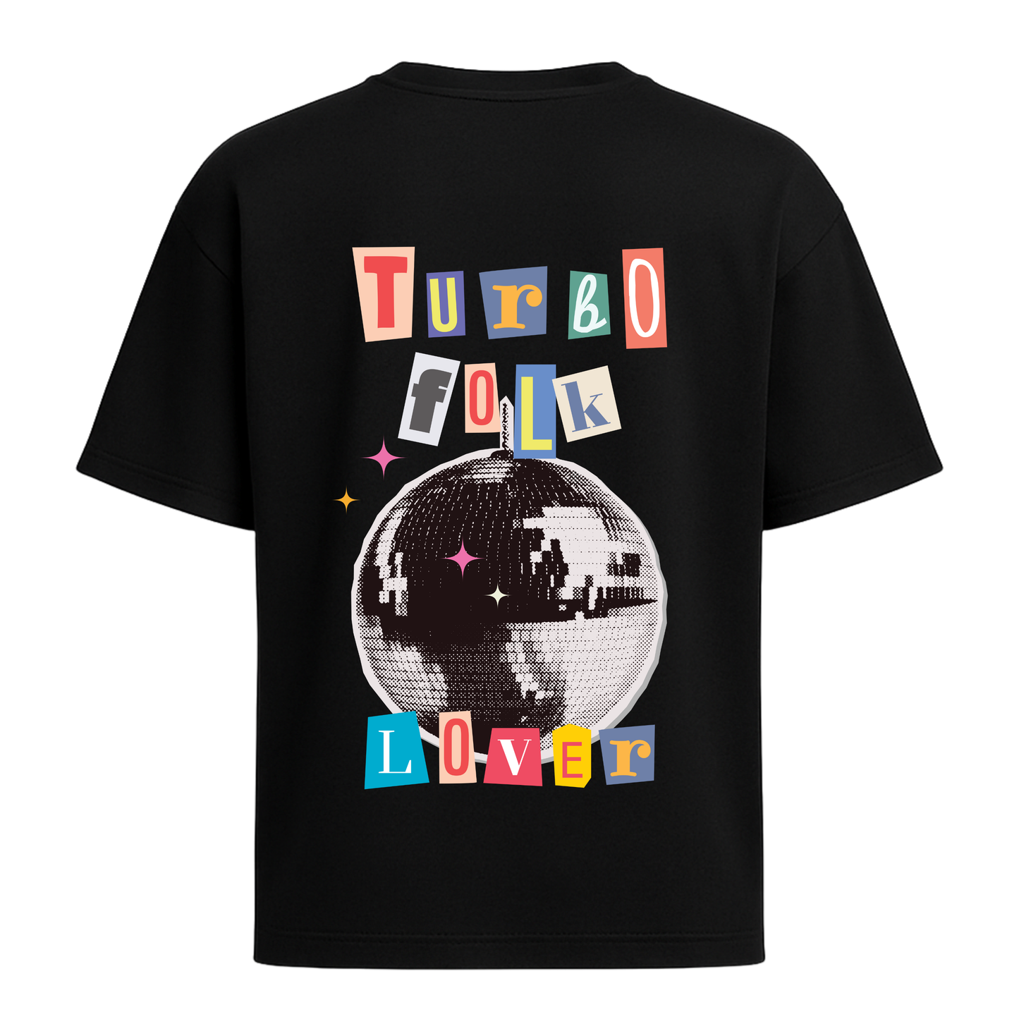 Овърсайз Teниска Turbo Folk Lover
