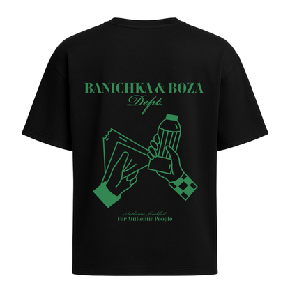 Овърсайз Tениска Banichka & Boza