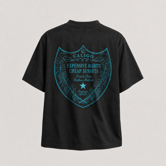 Balkan Methods Oversized Tee - black
