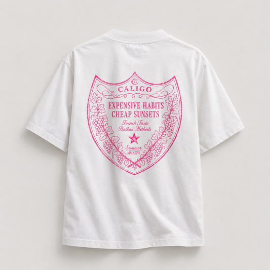 Balkan Methods Oversized Tee - white